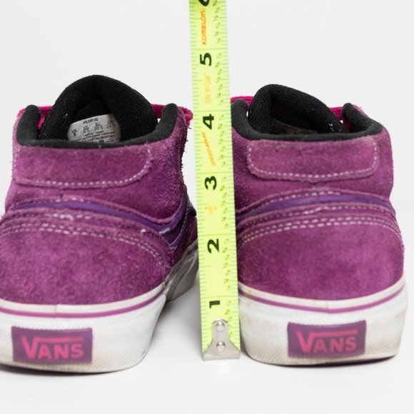 Vintage Vans Holder Mid TB4R Purple Suede Skate - Picture 11 of 13